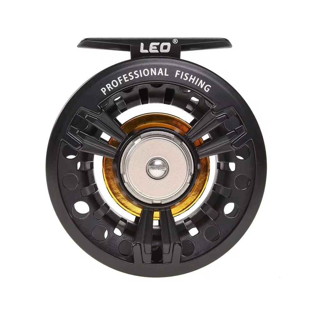 Reel Fly Fishing Pesca Con Mosca Metal Profesional