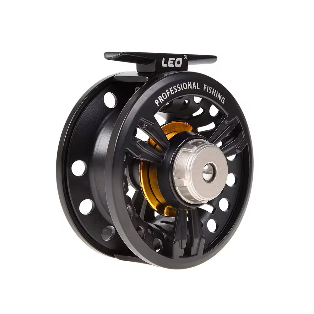 Reel Fly Fishing Pesca Con Mosca Metal Profesional