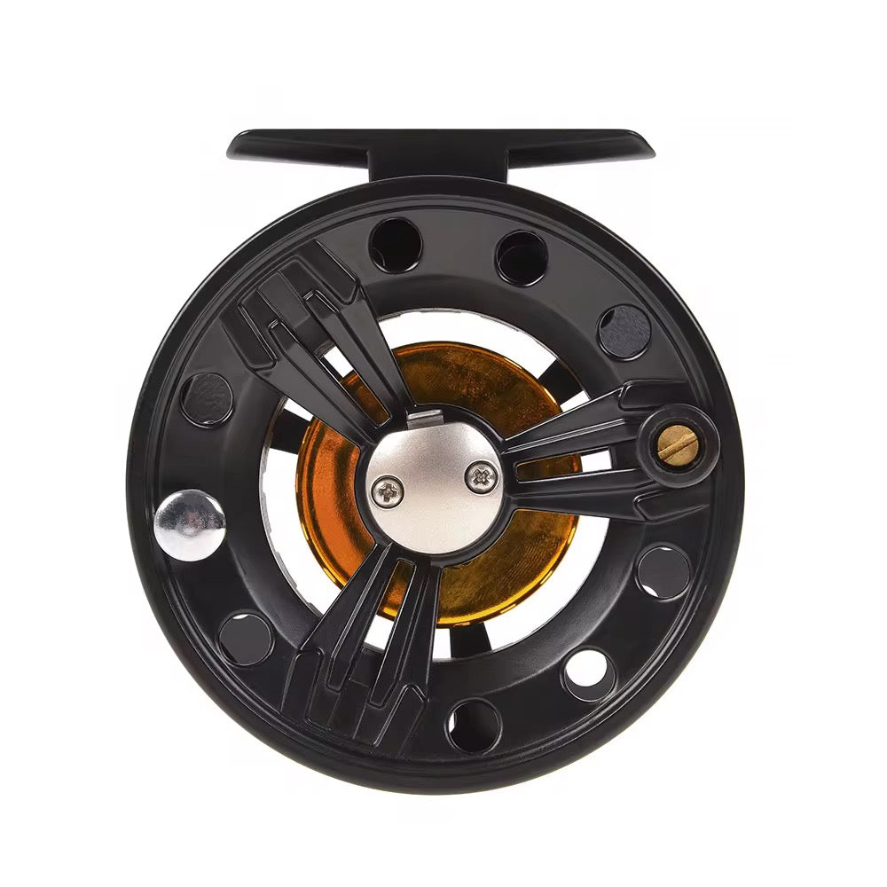 Reel Fly Fishing Pesca Con Mosca Metal Profesional