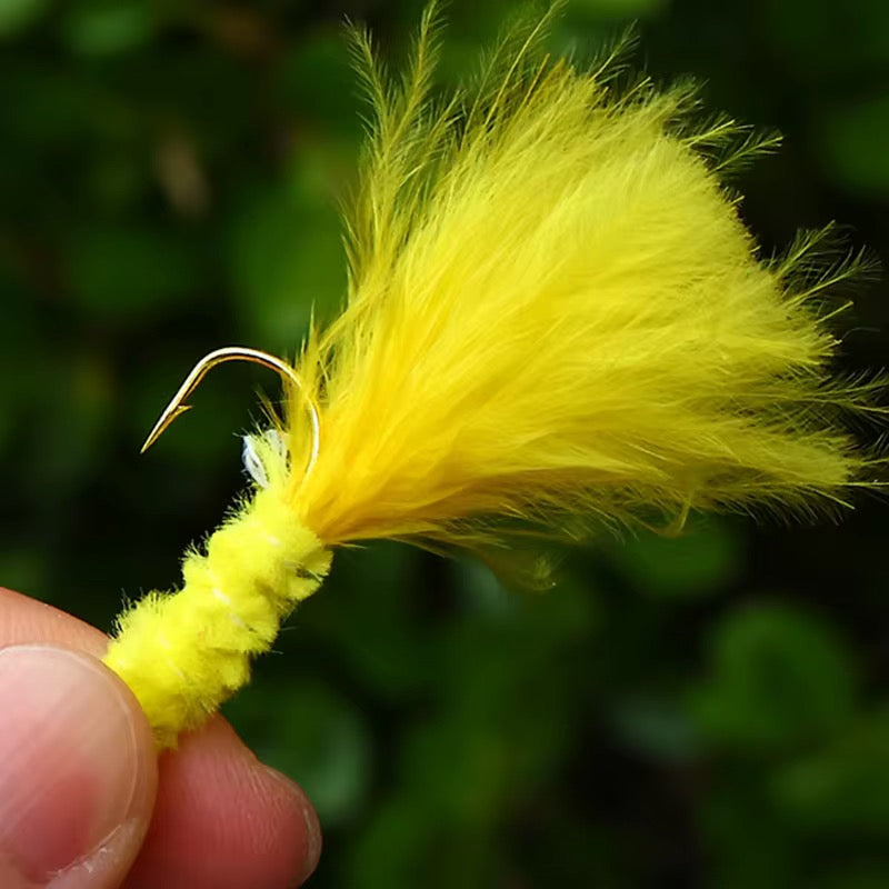 Kit Moscas Ninfas streamers 15 Unidades Fly Fishing Pesca Truchas