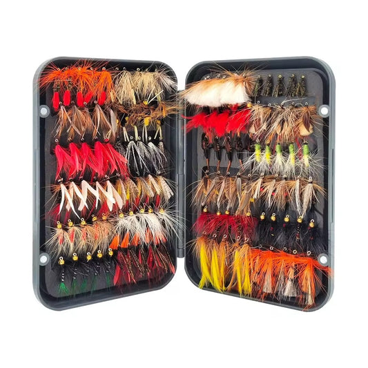 120 Moscas Ninfas Stremers Fly Fishing Pesca Con Mosca