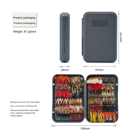 120 Moscas Ninfas Stremers Fly Fishing Pesca Con Mosca