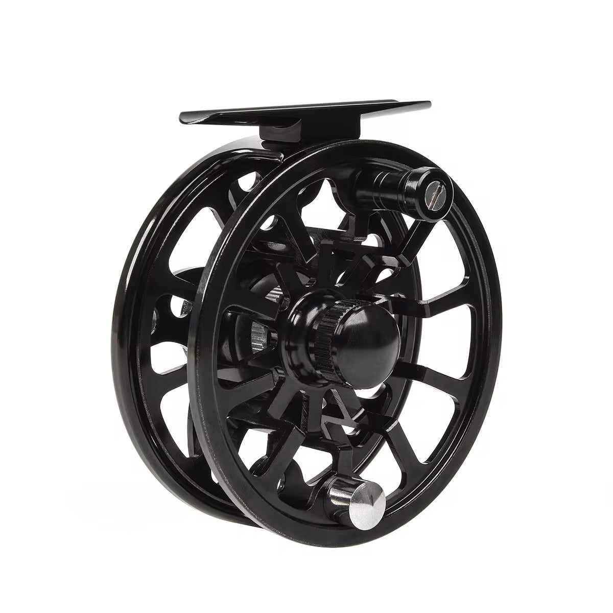 Reel Flyfishing Pesca Con Mosca Aluminio Profesional Trucha