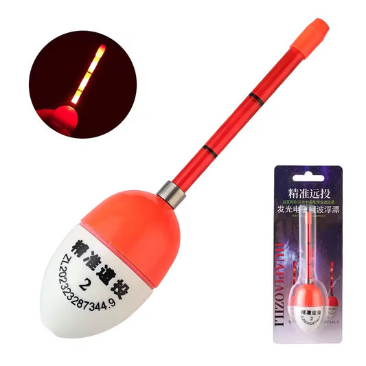 Boya Con Luz Pesca Nocturna Luminosa Importada Premium
