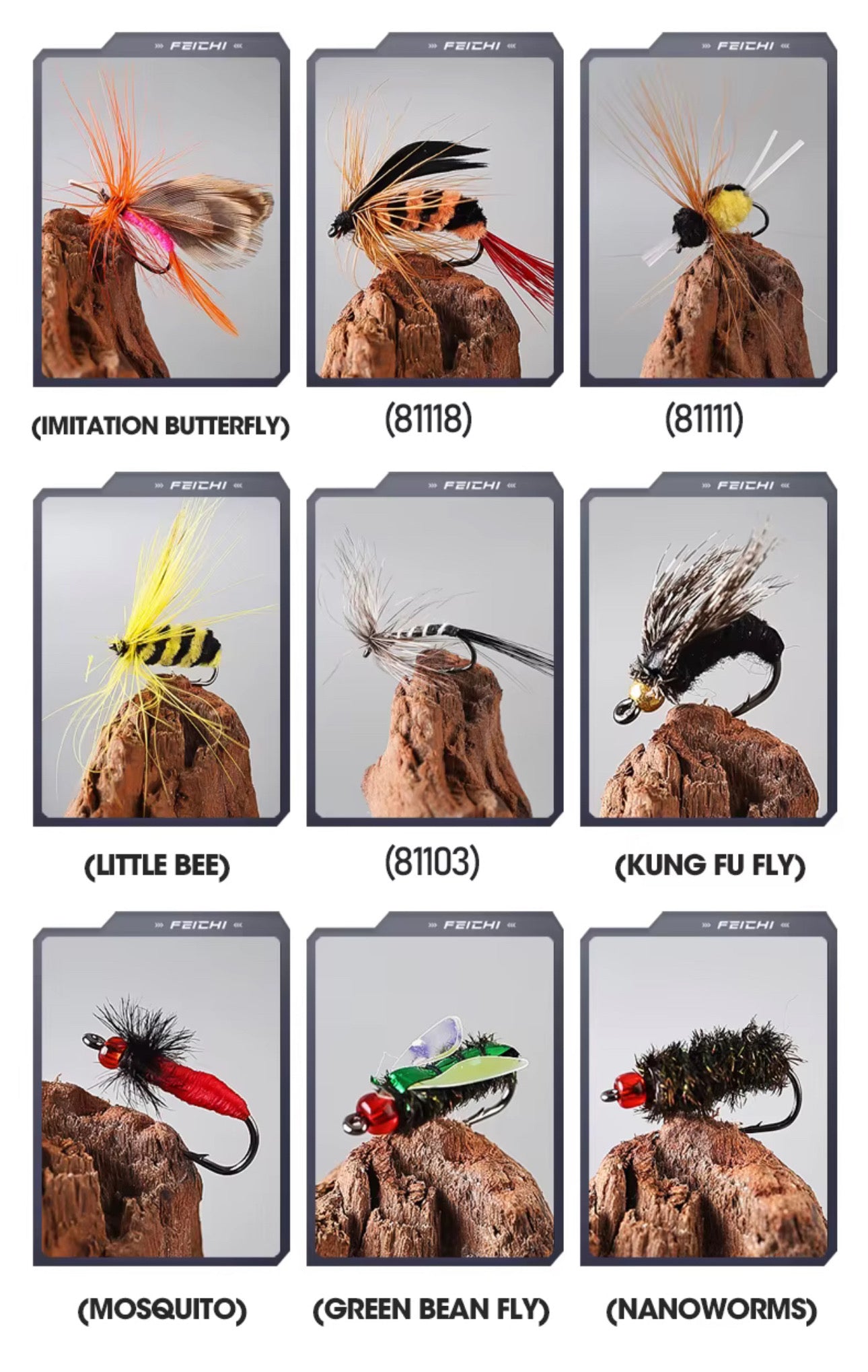 Importadas Moscas De Pesca Premium Truchas