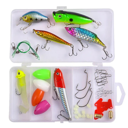 Kit Caja De Señuelos Tararira Dorado Truchas