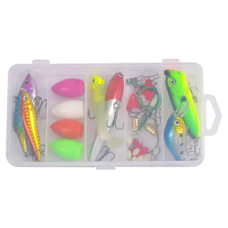 Kit Caja De Señuelos Tararira Dorado Truchas