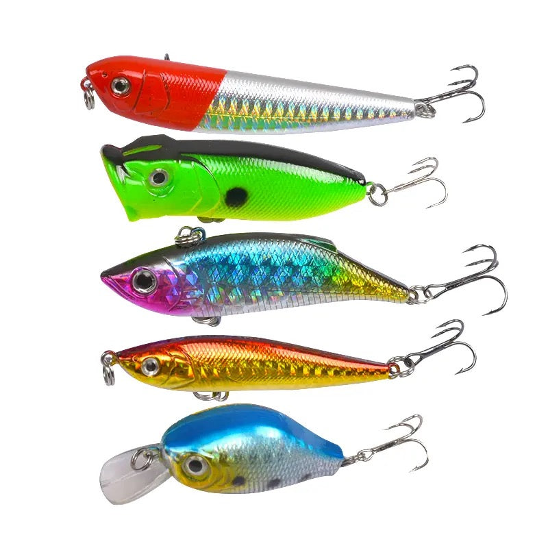 Kit Caja De Señuelos Tararira Dorado Truchas