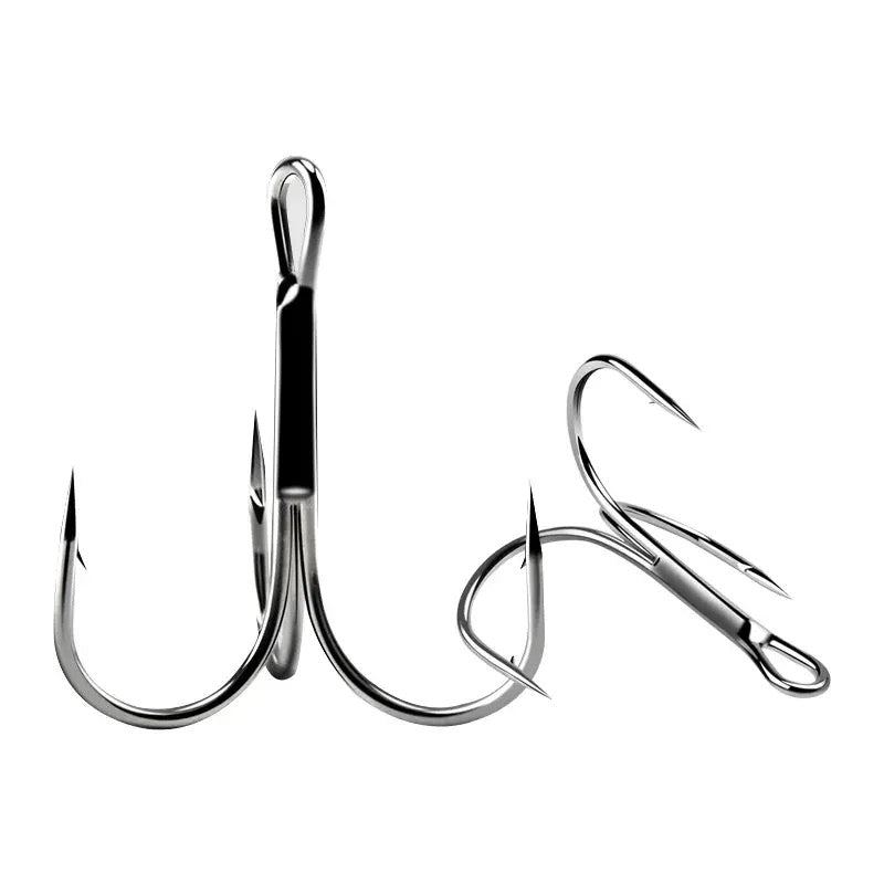 Caja De 50 Anzuelos Triple Surtidos Pesca