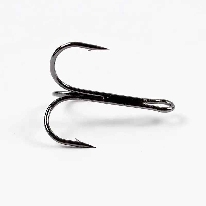 Caja De 50 Anzuelos Triple Surtidos Pesca
