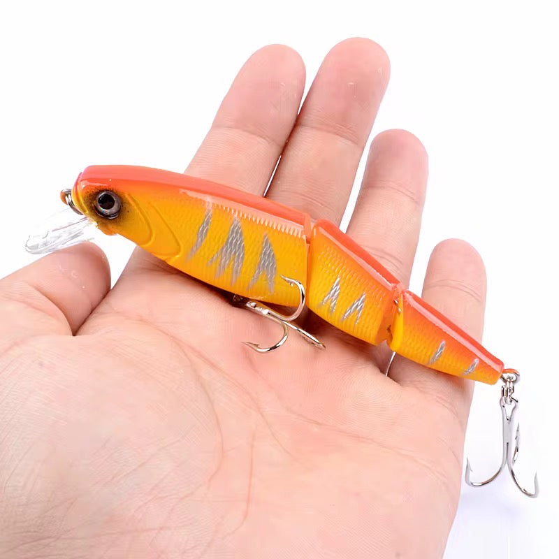 Señuelo articulado 10.5cm 14g pesca dorado tararira surubi