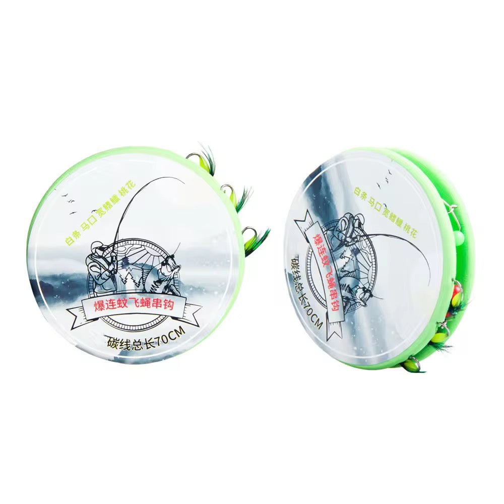Linea Buldo Pesca Con Mosca Spinning Truchas