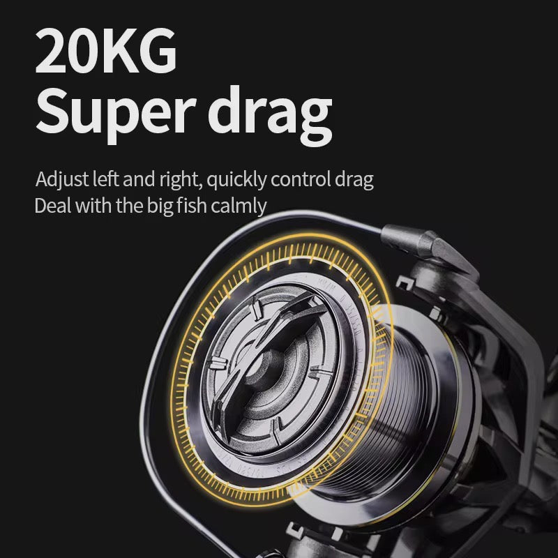 Reel Frontal ngk 20kg Freno Lance Mar Color 8000