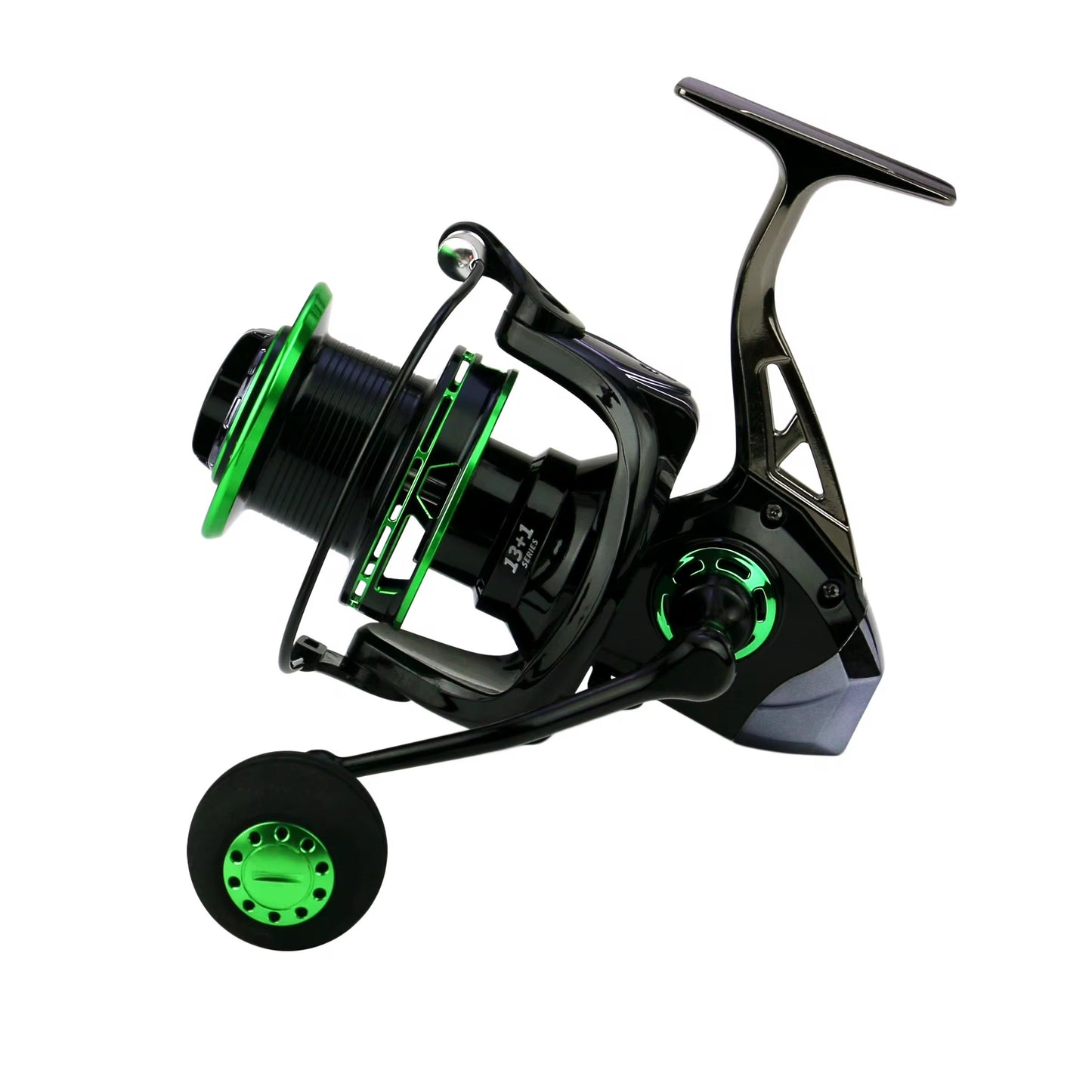 Reel Frontal Full Metal 8000 Pesca De Mar Pesada