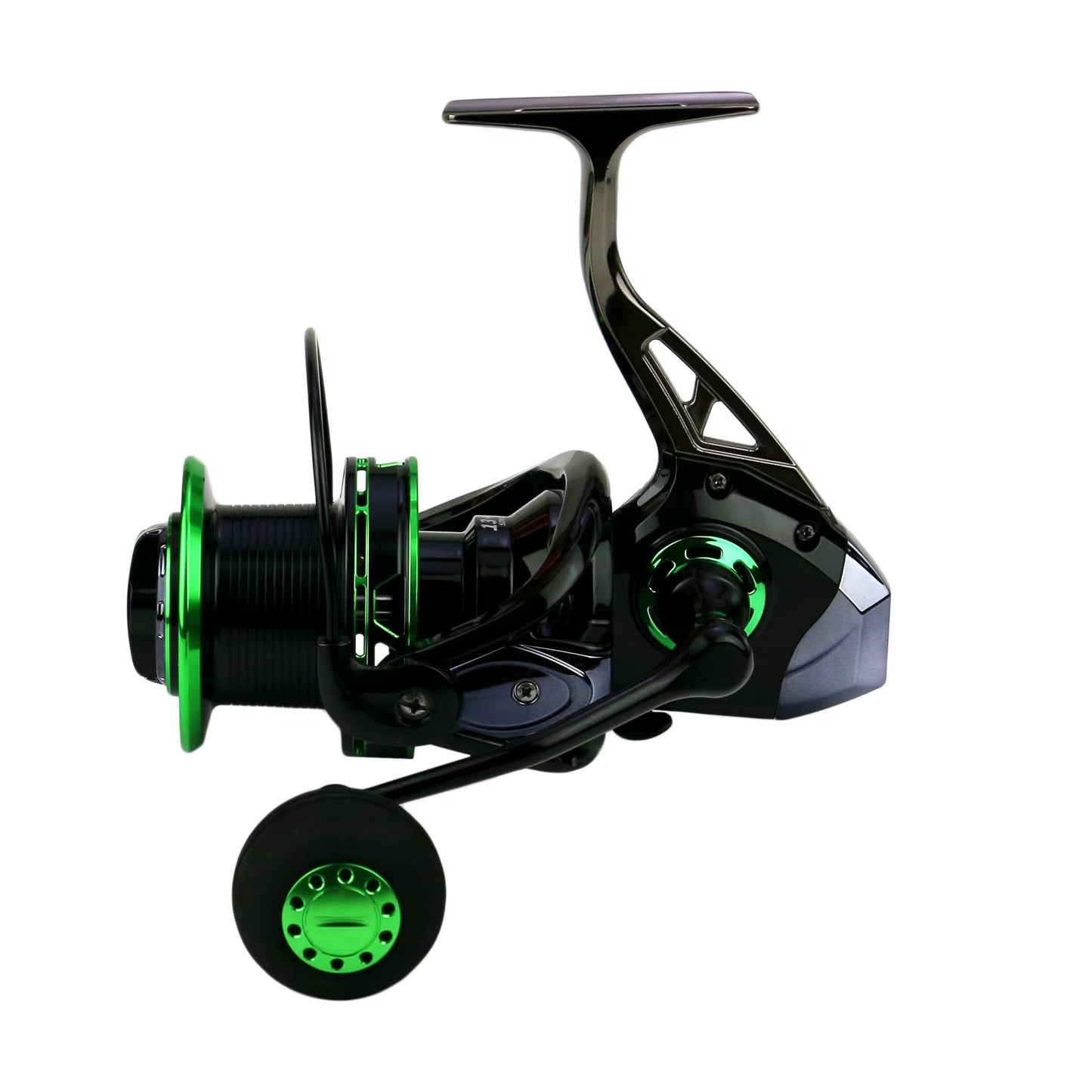 Reel Frontal Full Metal 8000 Pesca De Mar Pesada