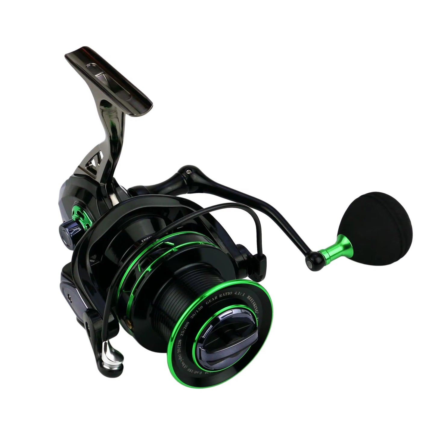 Reel Frontal Full Metal 8000 Pesca De Mar Pesada