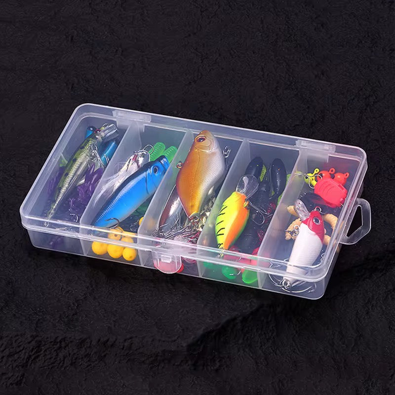 Kit De Señuelos De Pesca, Caja De Aparejos De 88 Piezas Color Leopard