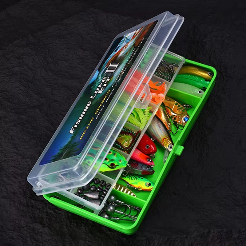 Kit Señuelos 104 Piezas Pesca Truchas Tarariras Dorado