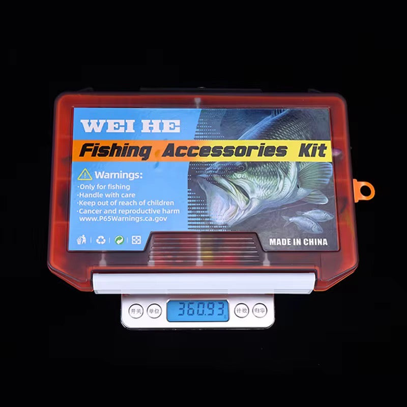 Kit De Señuelos 123 Piezas Pesca Variada