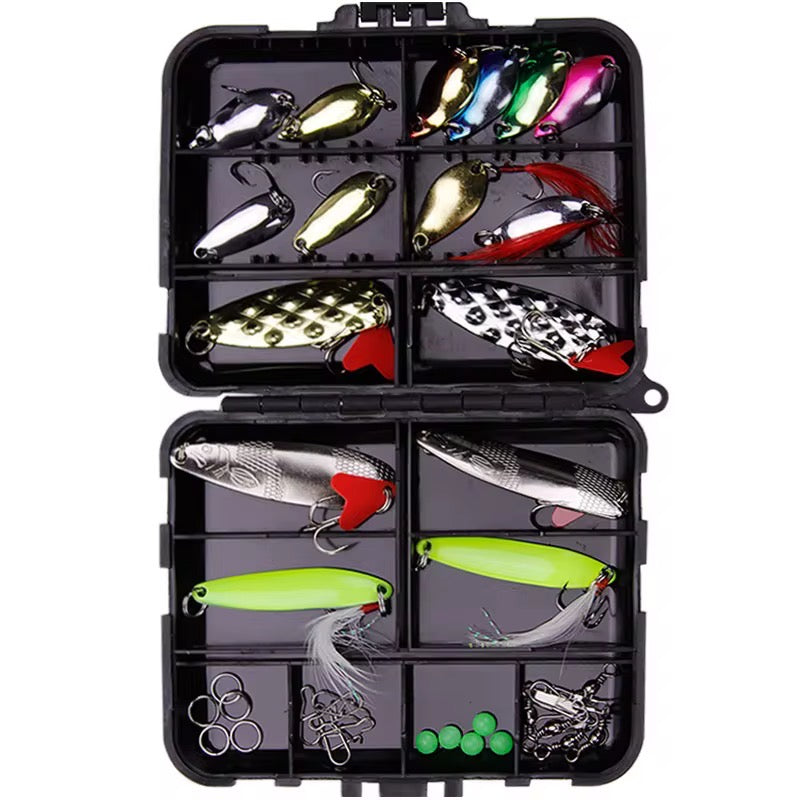 Kit De Cucharas 36 Piezas Pesca Truchas Tarariras Dorado