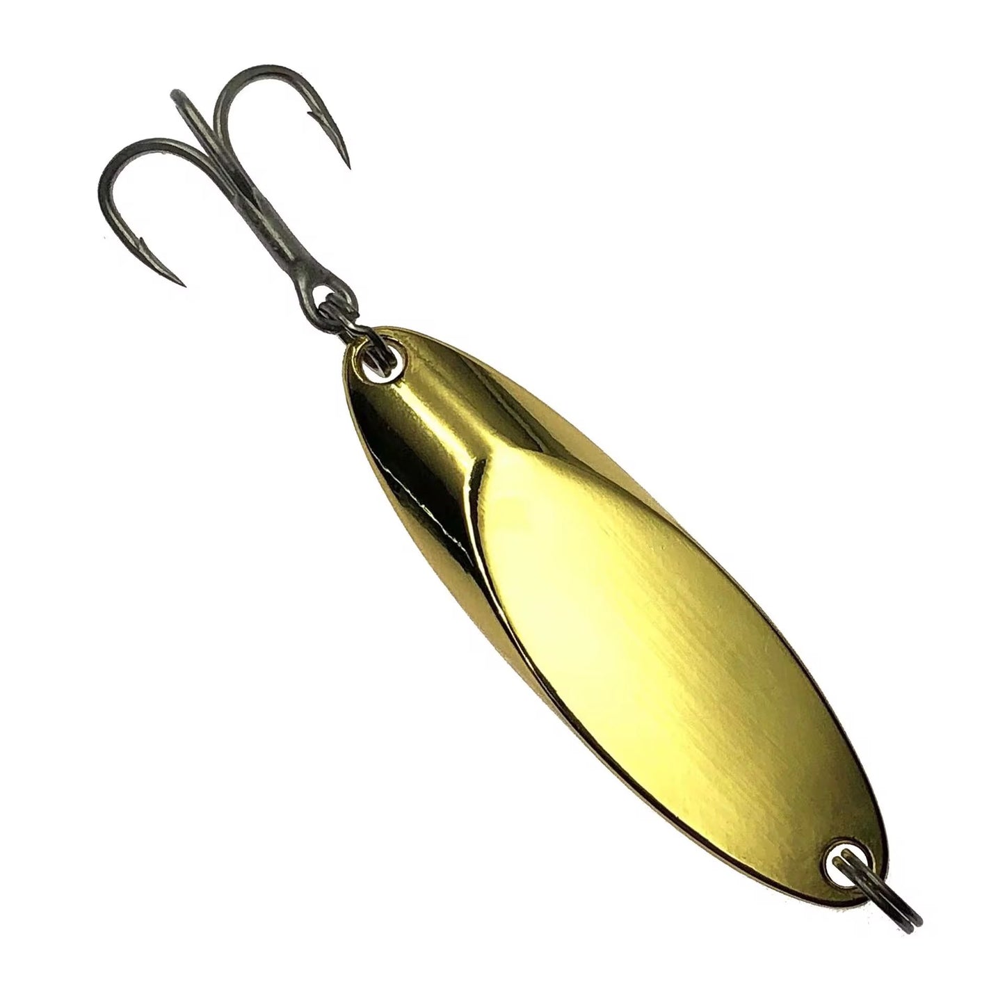 3 Cucharas Voladoras Pesca Color Plateado Dorado Azul