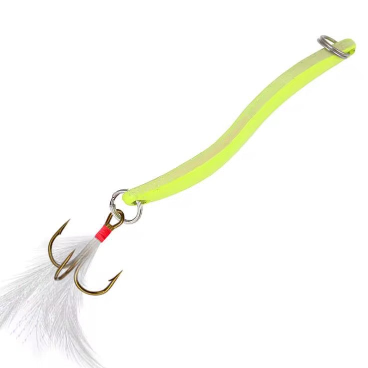 3 Cucharas Bioluminosa Dorada Plateada Pesca Truchas
