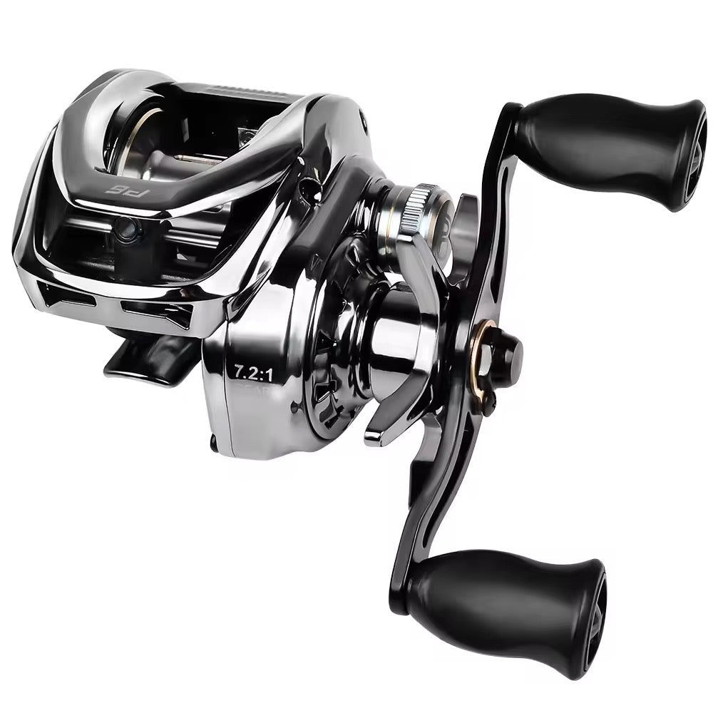 Reel Huevito Baitcast Pesca Dorado Tararira Variada