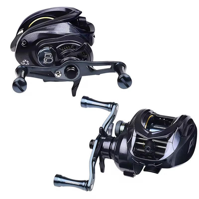 Reel Huevito Baitcast Freno Magnetico Pesca Dorado Tararira