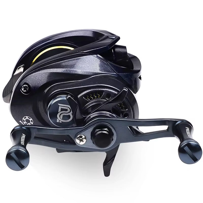 Reel Huevito Baitcast Freno Magnetico Pesca Dorado Tararira