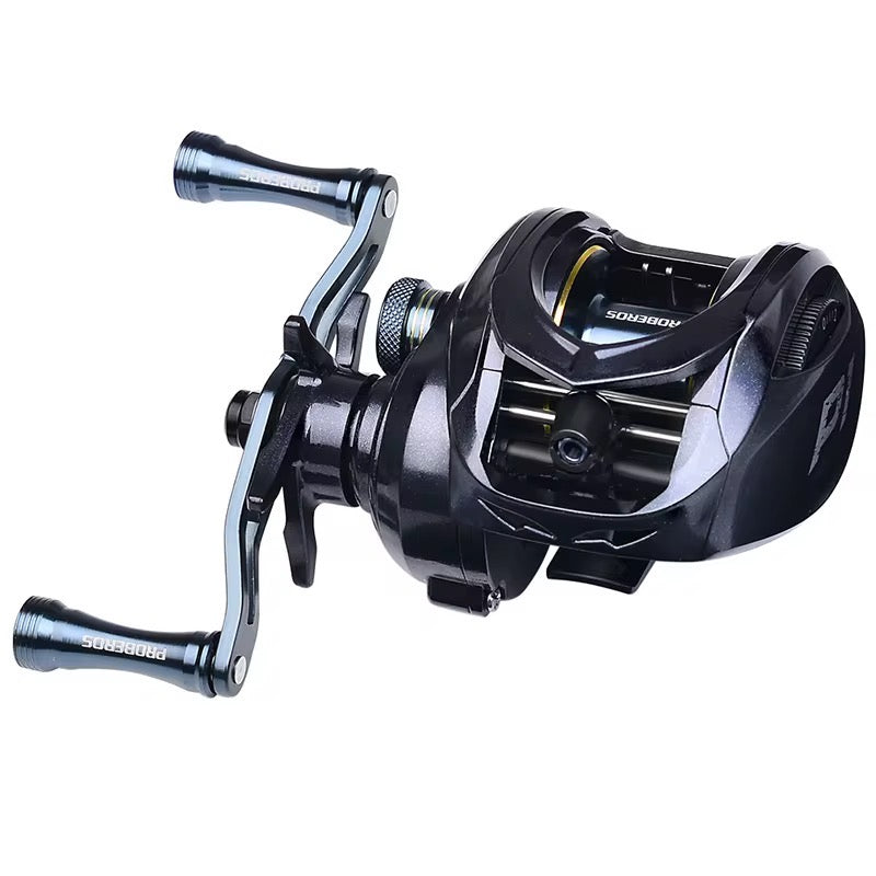 Reel Huevito Baitcast Freno Magnetico Pesca Dorado Tararira