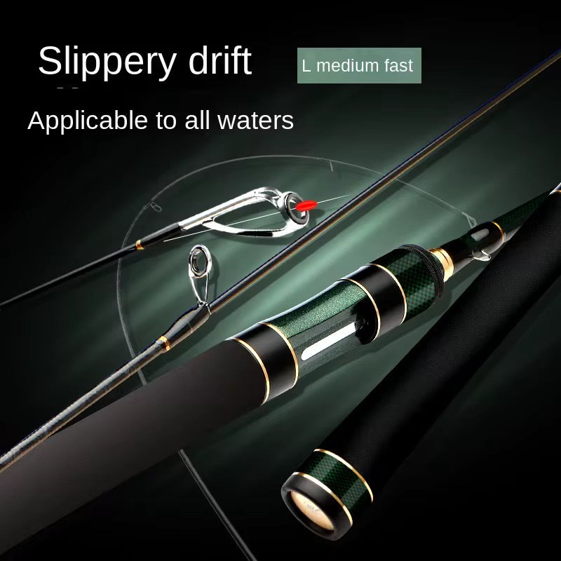 Caña Spinning Carbono 1.98m 2 Tramos Ultra Ligera