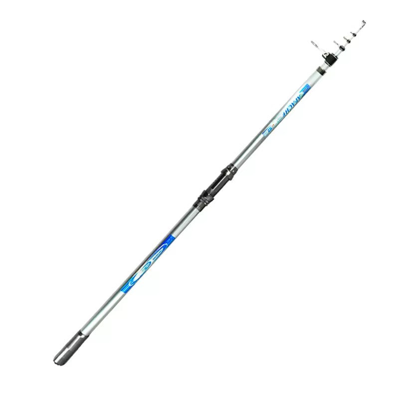 Caña Telescopica 4.2m Full Carbono Pesca Mar Variada