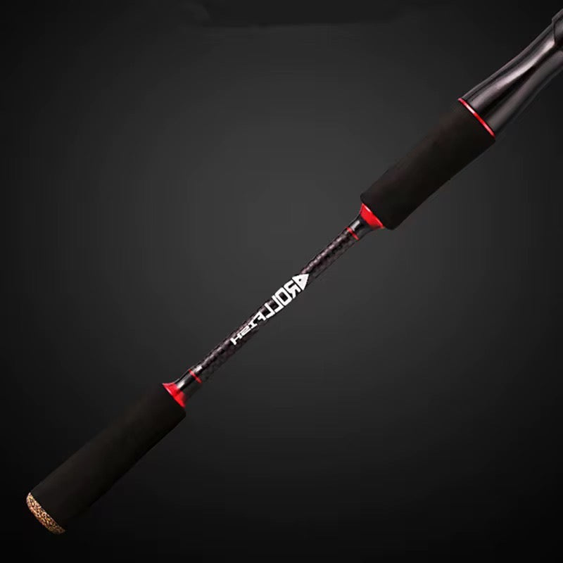 Caña Baitcast 2 Tramos 2.1m Carbono Super Resistente
