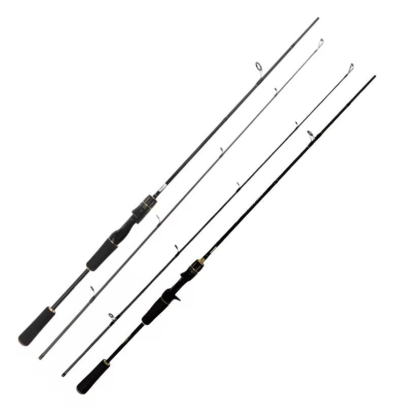 Caña Spinning 2.1m Ultra Ligera Full Carbono Resistente