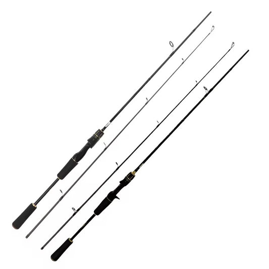 Caña Spinning 2.1m Ultra Ligera Full Carbono Resistente