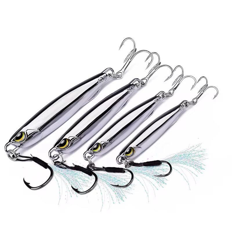 Señuelo Metal Plomo 40g Jigging Pesca Tararira Dorado