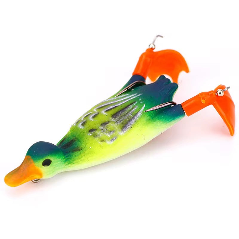 Señuelo Pato Con Patas Rotor 10.5g Pesca Tararira Dorado