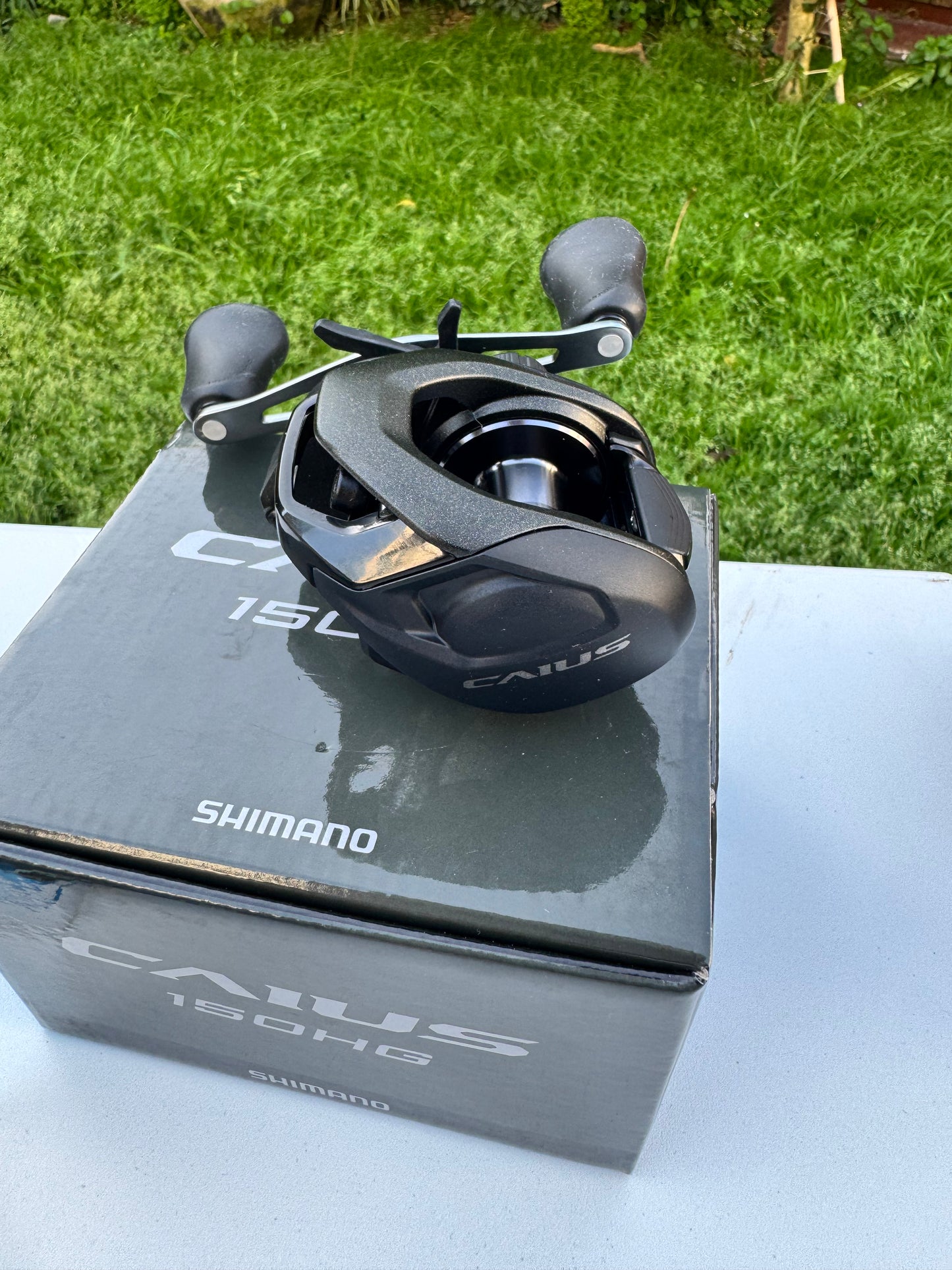 Shimano CAIUS C — Tamaño 150HG — Manija derecha