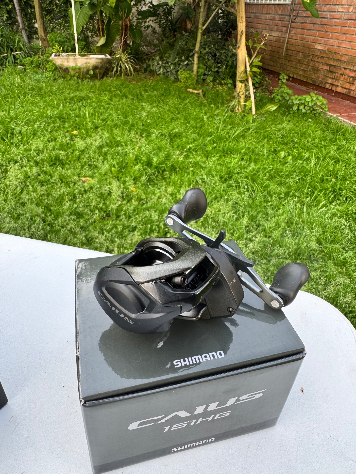 Shimano CAIUS C — Tamaño 151HG — Manija izquierda