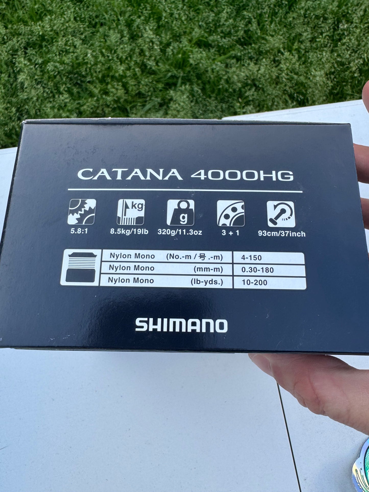 Shimano CATANA FE — Tamaño 4000HG — Reel Spinning