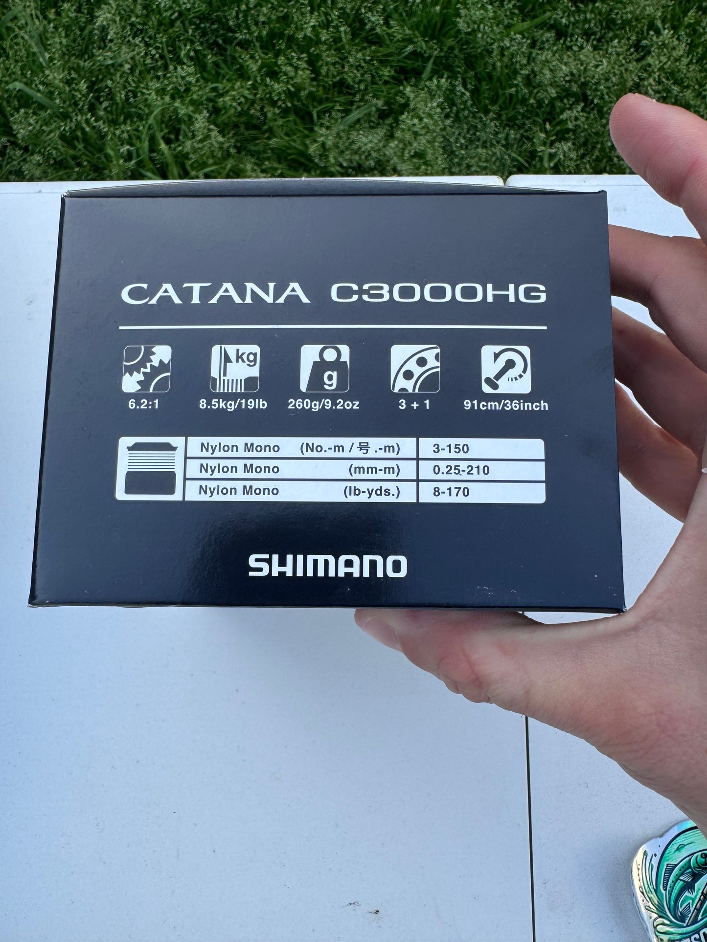 Shimano CATANA FE — Tamaño C3000HG — Reel Spinning