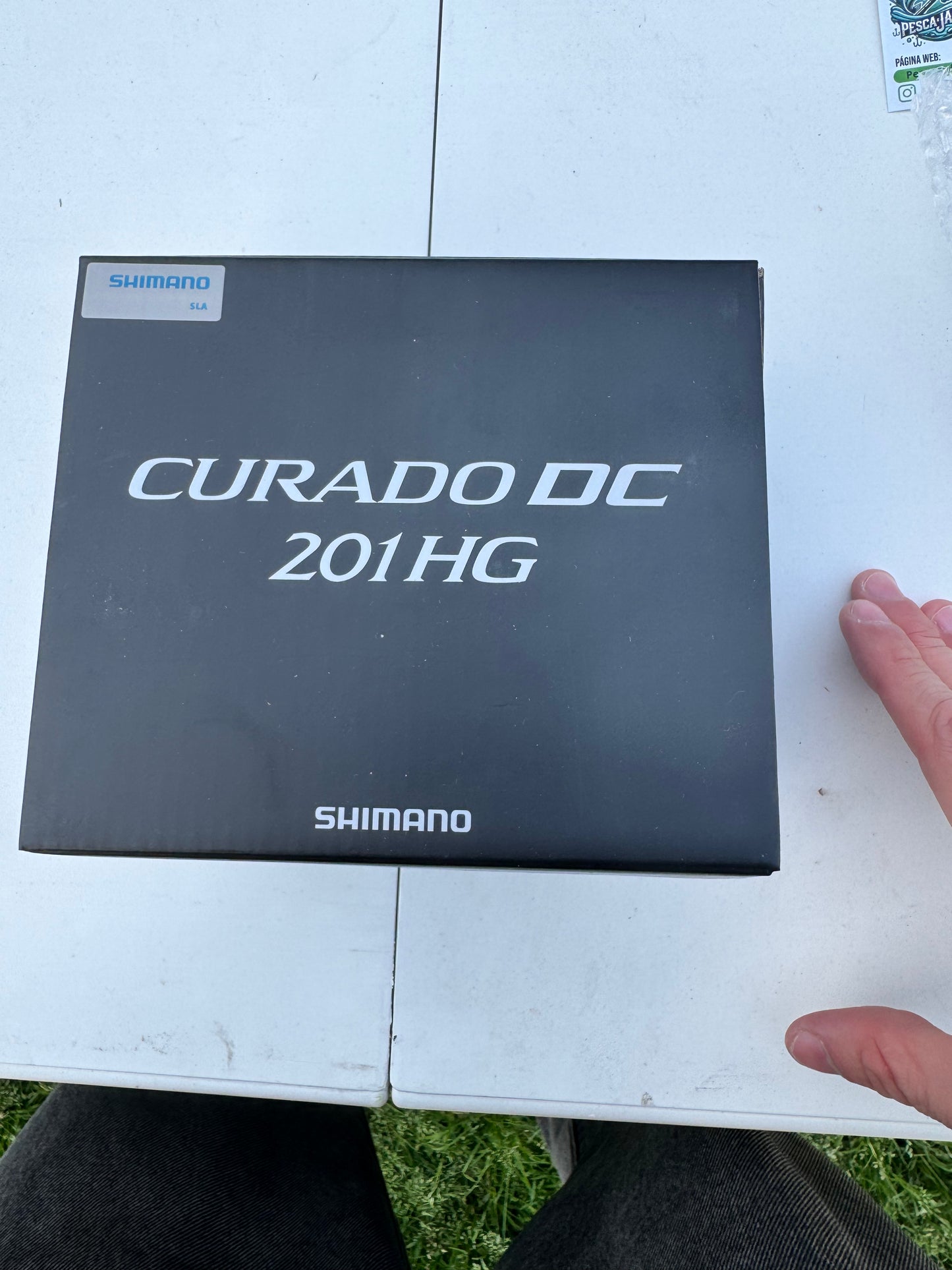 Shimano CURADO DC — Tamaño 201HG — Manija izquierda — Sistema control digital