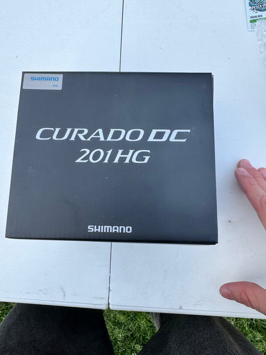 Shimano CURADO DC — Tamaño 201HG — Manija izquierda — Sistema control digital