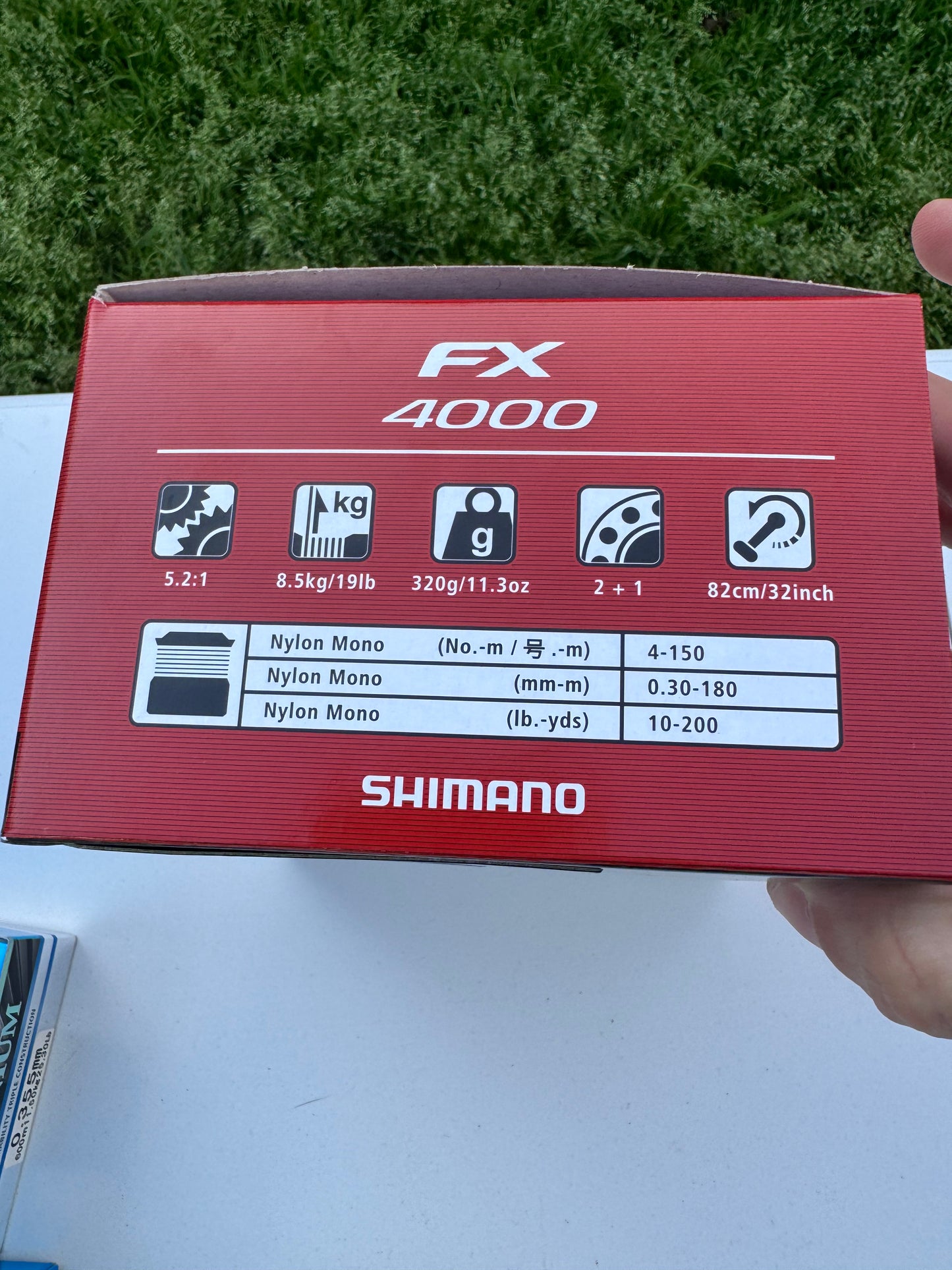 Shimano FX FC — Tamaño 4000 — Reel Spinning