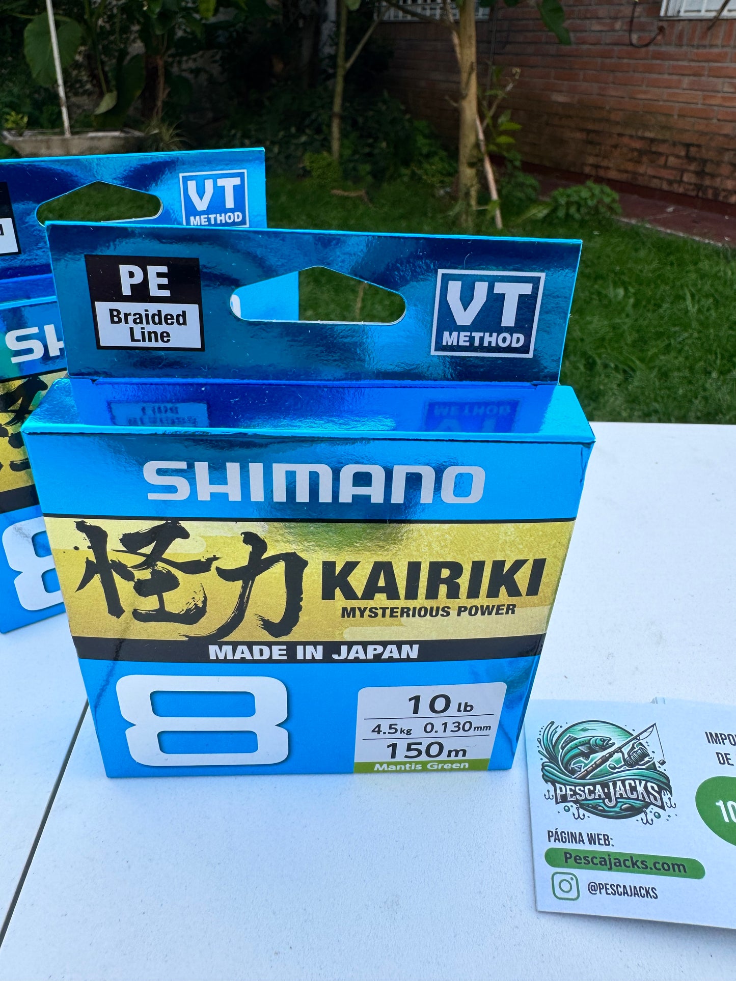 Multifilamento KAIRIKI 8 hebras 150M - 10LB - Japones