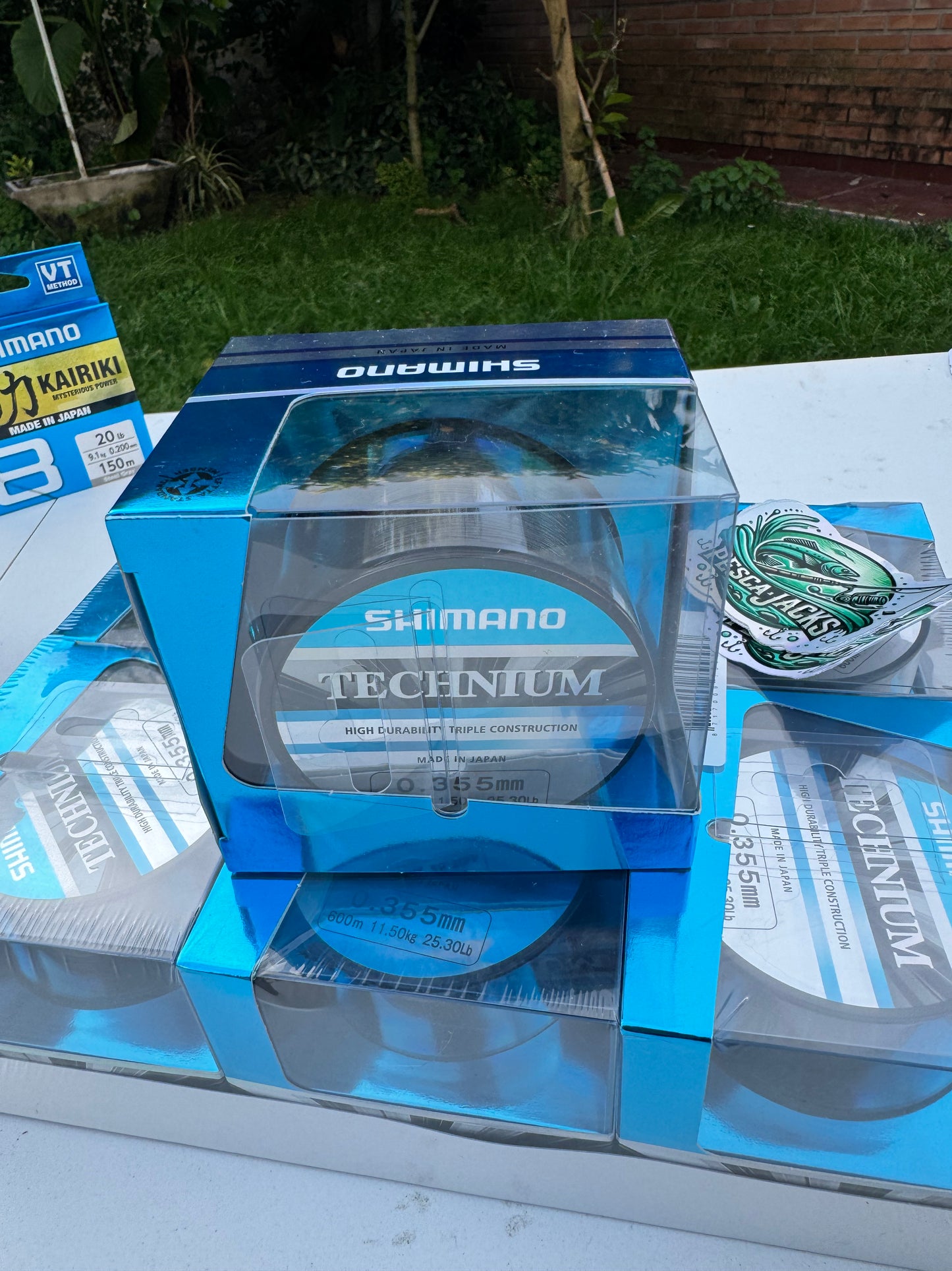 Monofilamento Technium Shimano - JAPONES - Bobina 650M - 0,355mm